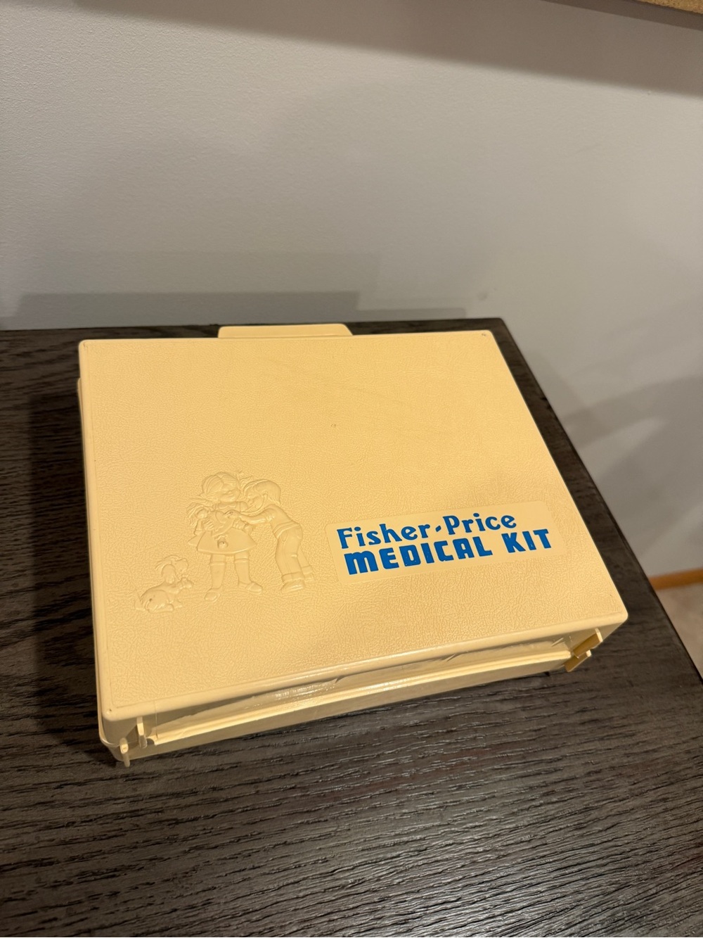 Vintage 1977 Fisher Price Medical Kit #936 Doctor Playset Case Accessories